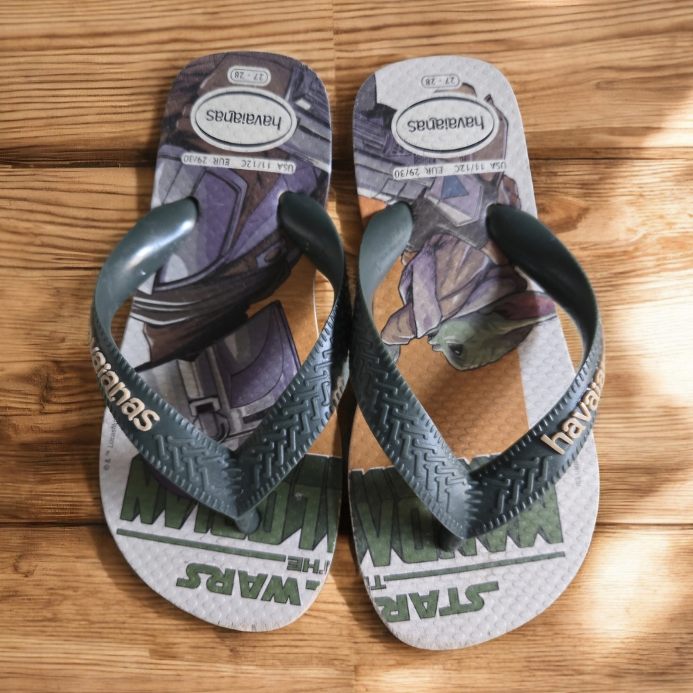 Havaianas Star Wars Flip Flops US 11/12 C